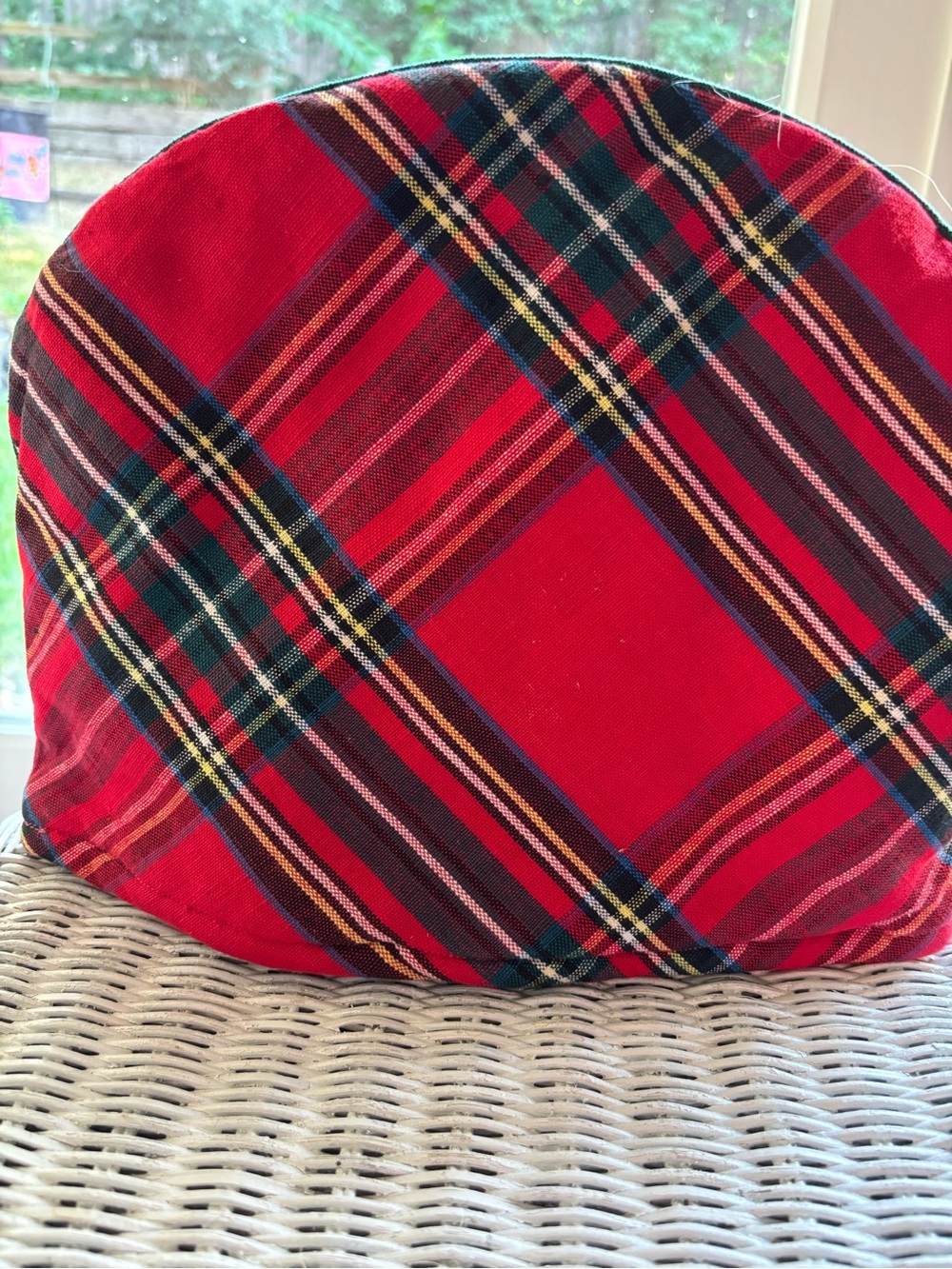 NEW Tea Cozy in Red& Green Tartan Plaid 
Cover for your teapot